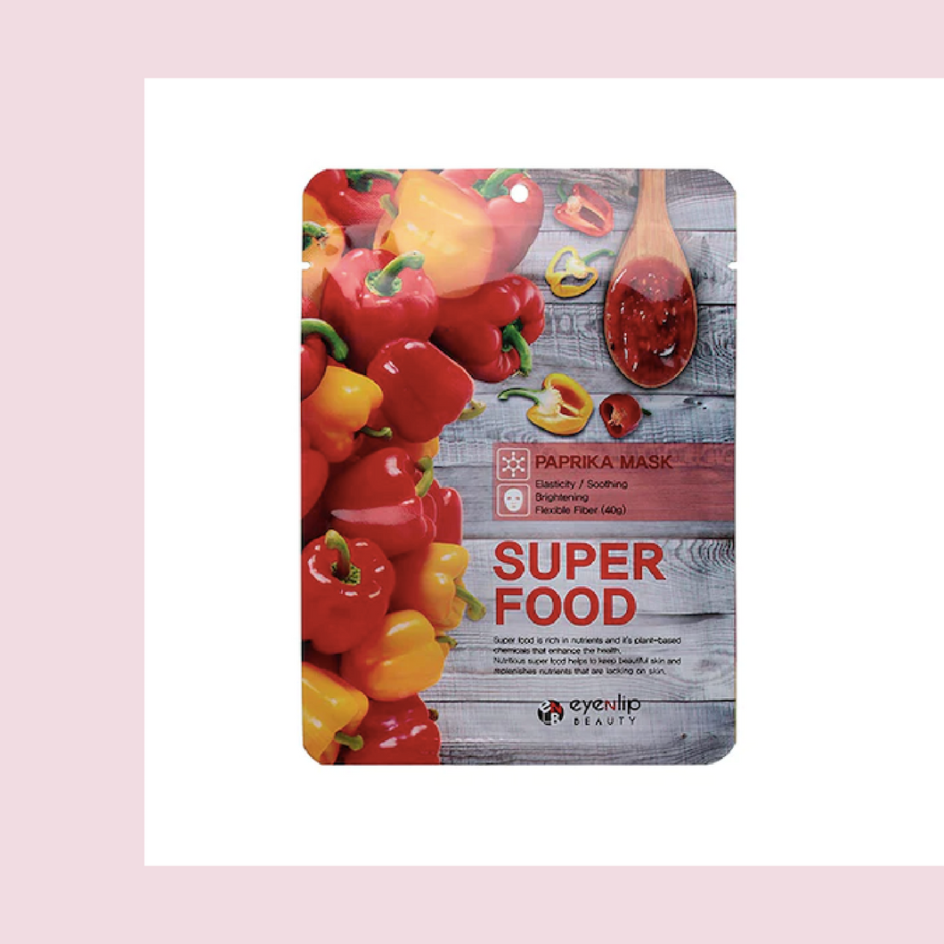 Super Food #Paprika Mask - EYENLIP